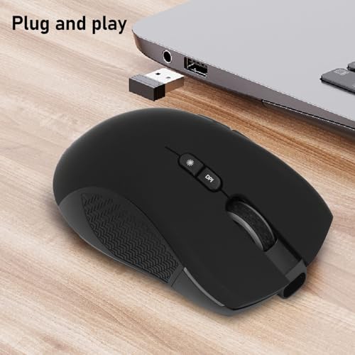 Bewinner Kabellose Gaming-Maus, 10.000 DPI Einstellbar, 3 Modi, Premium-Sensor, 500-mAh-, 20 Mio. Klicks, für PC-Laptop-Gamer Bild 3