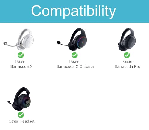 Harte Tasche Hülle Case Kompatibel mit Razer Barracuda X/X Chroma/Pro Gaming Headset, Nur Tasche - Schwarz YC80108 Bild 5
