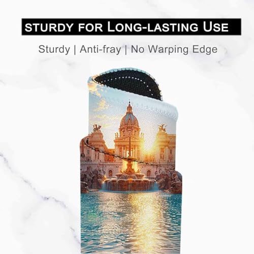 Mauspad 1200 x 600 Italien Mauspad Petersdom Schreibtischunterlage mit Genähten Kanten Rutschfester Mousepad XXL, Tischunterlage Schreibtisch für Maus und Tastatur, Home Office, Gaming Zubehör c6963 Bild 4