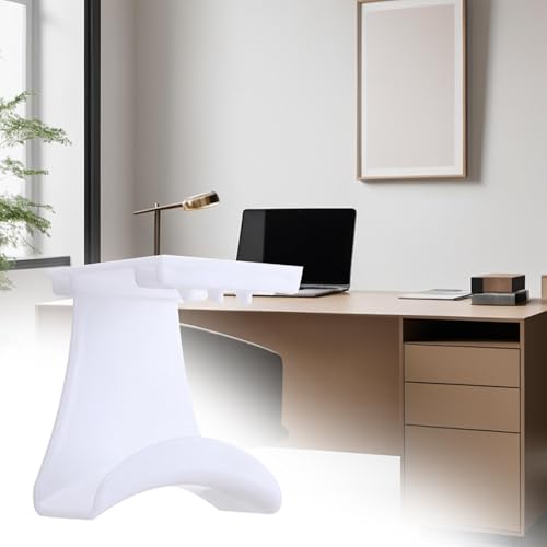 Schreibtisch-Kopfhörerhalter, selbstklebende Hakenhalterung, Headset-Aufhänger, kompaktes, platzsparendes Design, starkes Stützsystem, langlebige Struktur für Controller-Aufbewahrung, Gaming, Büro-Ein Bild 3