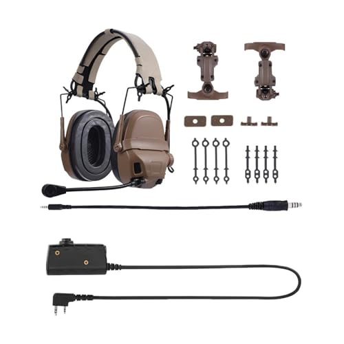 Generisch Over-Ear-Headset mit Schalldämmfunktion(AMP-E-Desert-PTT-T) Bild 1