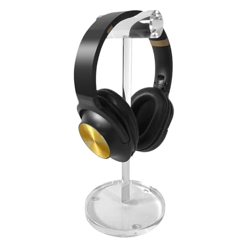 Kopfhörerständer, Acryl-Headset-Aufhänger-Ausstellung for alle Kopfhörergrößen PC-Gaming-Headset-Ständer Bild 1