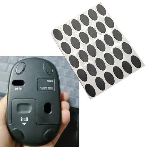 30 Stück Maus gleitet Skates für M215 M325 M310 M320 Gaming Anti Rutsch Füße Aufkleber Pad Bremssteuerung Geschwindigkeit Füße Skates Bild 7