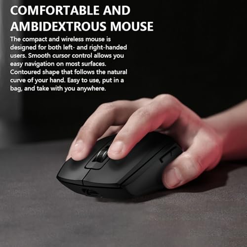 Diyeeni Kabellose Tastatur- und Maus-Kombination, 115 Tasten, RGB-Hintergrundbeleuchtung, Verstellbarer Standplatz, 6 Multimedia-Tasten, 6-Maus mit 800/1200/1600 DPI für Gaming, Bild 5