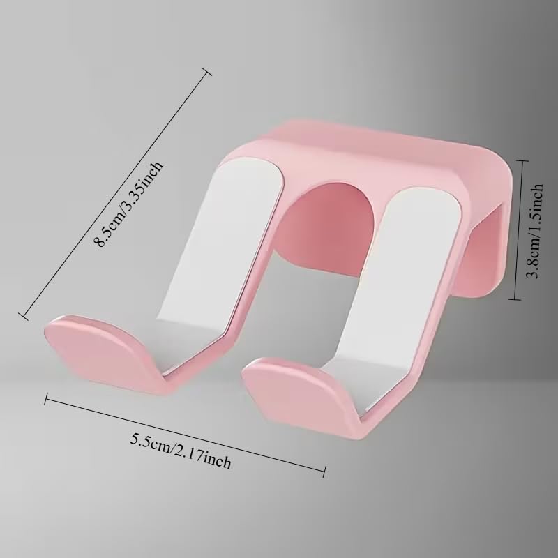 2 x rosa Controller-Wandhaken, Universal-Gamepad-Halter mit 3M-Kleber, Headset-Aufhänger für Gaming-Zubehör Bild 3