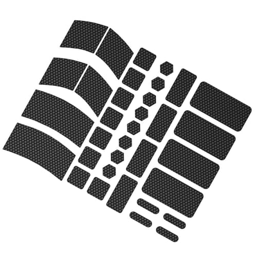 34 Stück Silikon Griffhüllen, nicht schwitzend, Gaming Zubehör, rutschfest, Verteidigungs Upgrades für Maus, Tastatur, Controller, Gaming Griffschutz Bild 7