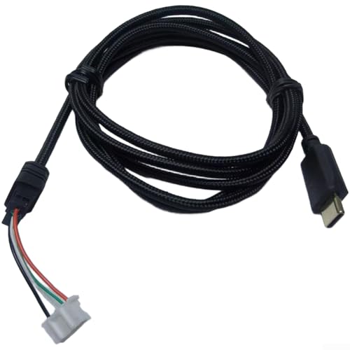 Ersatzkabel für ROG Delta-S & Delta-S Animate Gaming Headset, 1,5 m Type-C Audiokabel mit vergoldetem Stecker und 3,5-mm-Klinke, leichtes Ersatzkabel Bild 1