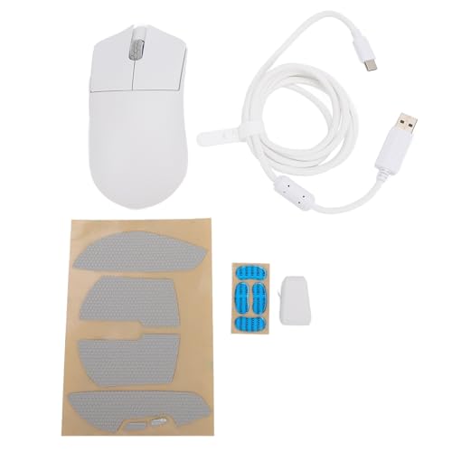 Bewinner Kabellose Gaming-Maus, 26000 DPI, 3395-Sensor, 2,4 G/Bluetooth/Typ-C 3-Modus, Leicht, 2-kHz-Empfänger, 5 Programmierbare Tasten, Ergonomische PC-Gaming-Mäuse Bild 6