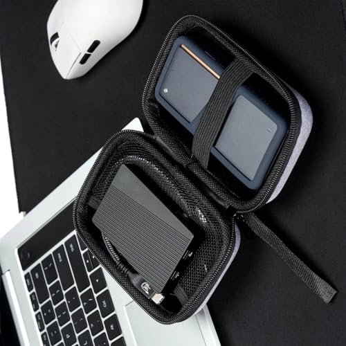 Wasserabweisende Hartschalen Aufbewahrungstasche, Tragetasche für Gaming Mäuse, Laptop Laufwerk, schützende Büro Reise Nutzung, wasserdichte Schale für Mäuse Bild 7