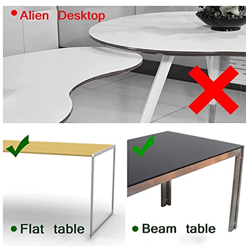 Verstellbares Tastatur- und Maus-Tablett zum Schieben unter dem Schreibtischregal, platzsparendes Exble-Design (76,2 x 25,4 cm), für Heimbüro oder Gaming-Setup Bild 5