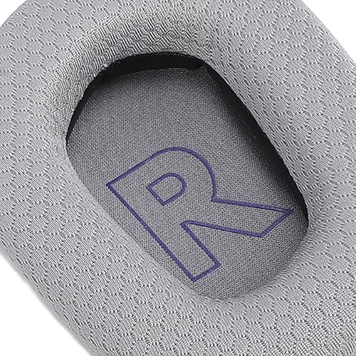 G733 G335 Headset-Ohrpolster, Premium-Ersatz mit Geräuschisolierung für Gaming-Headset, Atmungsaktive Netzschaum-Ohrpolster für Langfristiges Tragen (Grau) Bild 7