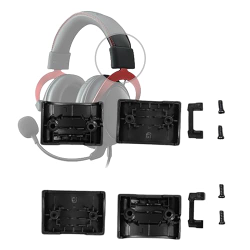 Ersatz Kopfband Schnalle, Gaming Headsets, Reparaturteile für Silberne kabellose Headsets, Scharnier Kopfhörer Bild 5