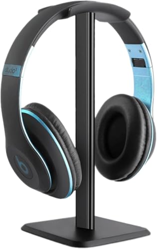 Generisch Universal Kopfhörerhalterung Abnehmbar, rutschfest Gaming Headset Halter mit TPU Silikon Polsterung, Beschädigungsfrei Kopfhörer Aufhängung für Schreibtisch, Vitrine & Regal PC Büro Bild 7