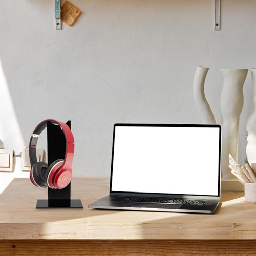 Acryl-Kopfhörerständer, Gaming-Headset-Ständer für Schreibtisch, Kopfhörer, Display-Halter für Gaming, Setup-Zubehör, leicht, praktisch und elegant Bild 5
