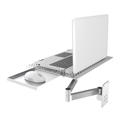 Verstellbare Laptop-Tastaturablage mit Maus-Plattform, faltbarer Ständer für Tisch-Ping und einfache Cuter-Verwendung, ideal für Home Office und Gaming Bild 1