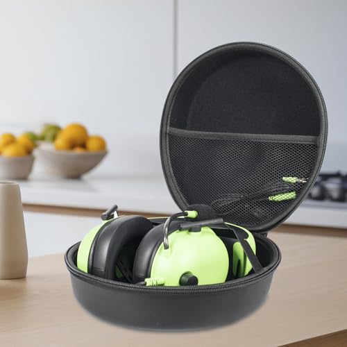 Harte Tasche Hülle Case Kompatibel mit JBL/Logitech/Razer/HyperX/Corsair/Sony/Sennheiser/Soundcore/SteelSeries/Xbox Gaming Headset, Nur Tasche - Schwarz YC80116 Bild 3
