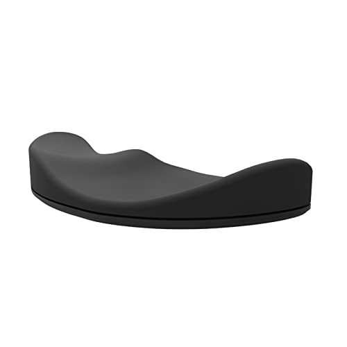 Maus-Handgelenkauflage, Schwarz, Ergonomische Unterstützung, rutschfest, Silikon, Elastisch, Gaming-Handgelenkauflage für das Büro Bild 5