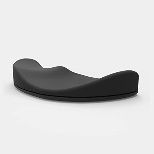 Maus-Handgelenkauflage, Schwarz, Ergonomische Unterstützung, rutschfest, Silikon, Elastisch, Gaming-Handgelenkauflage für das Büro Bild 6