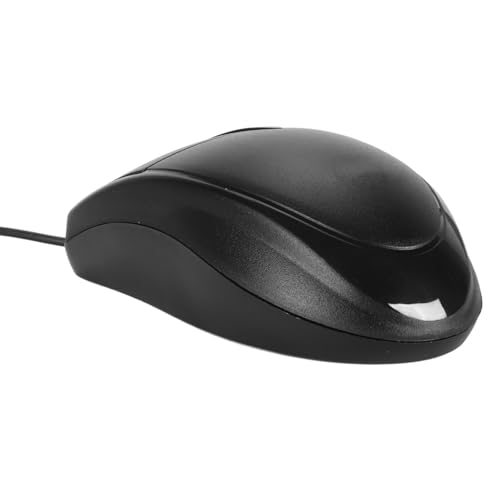 Cryfokt USB 1000 DPI Präzise und Empfindliche Kabelgebundene Maus für Zuhause, Schule, Büro, 3 Tasten, Robuste ABS-Plug-and-Play-Gaming-Maus Bild 7