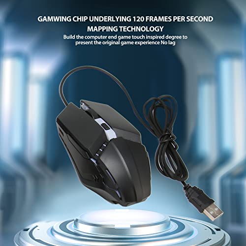 Cryfokt 4-in-1-Kombipaket für Mobile Spiele, Effizienter Gaming-Tastatur-Maus-Konverter für -Gaming-Enthusiasten, ABS-Material Bild 5