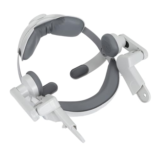 Ersatz-VR-Kopfband, verstellbares VR-Headset-Stirnband mit Ohrpolstern und Kopfpolster, leichtes, druckreduzierendes Design für Komfortables, immersives Gaming Bild 2