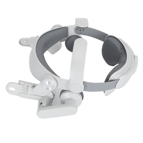Ersatz-VR-Kopfband, verstellbares VR-Headset-Stirnband mit Ohrpolstern und Kopfpolster, leichtes, druckreduzierendes Design für Komfortables, immersives Gaming Bild 7