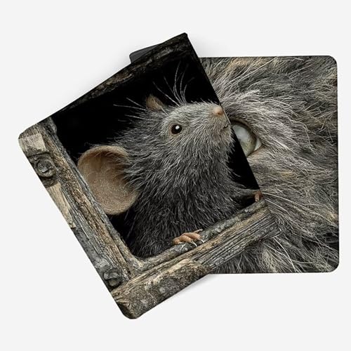Gaming Mauspad XXL 1200 x 600mm, Mauspad Katze Mousepad Maus Schreibtischunterlage mit 3MM Genähten Kanten Fransenfreie, WassXerdicht Gaming Mousepad für PC, Laptop, Geschenke für Frauen -lsy2603AR Bild 3