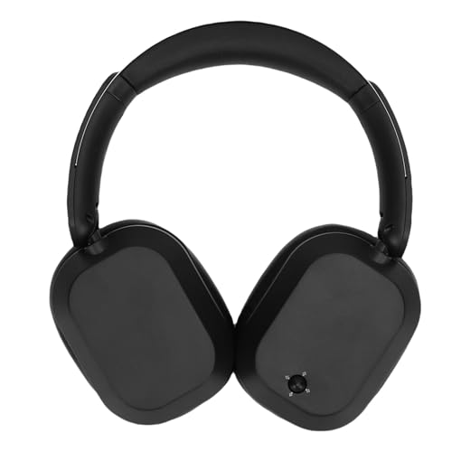 Bewinner Kabellose Bluetooth 5.3-Kopfhörer, Dual-Lautsprecher-Gaming-Headset mit 40-mm-Treibern, 40 Stunden Spielzeit, 100 Stunden Standby, Typ-C-Aufladung, Schwarz (Black) Bild 5