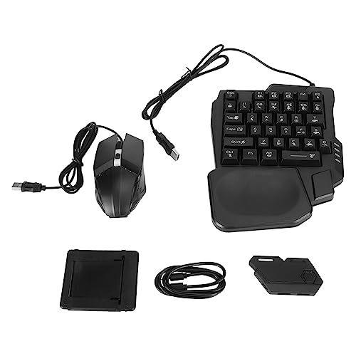 Cryfokt Multifunktionales Gaming-Tastatur-Maus-Konverter-Set mit Schnellladung für -Handheld-Spiele, 4-in-1-Tastatur-Maus-Adapter-Kombination Bild 6
