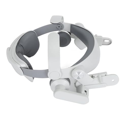 Verstellbarer Ersatz-VR-Kopfbandgurt, VR-Headset-Stirnband mit Ohrpolster und Rückenpolster, leichtes, druckreduzierendes Design für Komfortables, immersives Gaming Bild 2