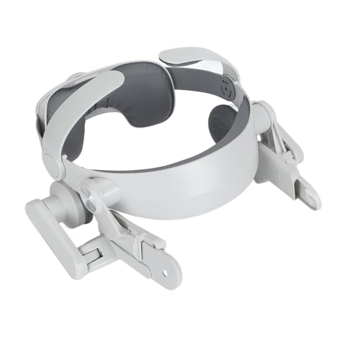 Verstellbarer Ersatz-VR-Kopfbandgurt, VR-Headset-Stirnband mit Ohrpolster und Rückenpolster, leichtes, druckreduzierendes Design für Komfortables, immersives Gaming Bild 7