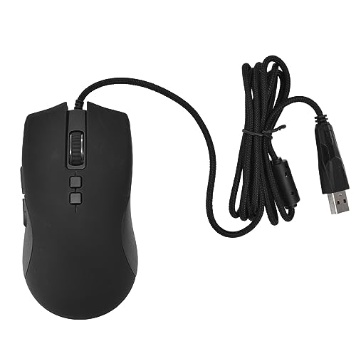 Ergonomische RGB-Maus mit Kabel, 6 DPI-Stufen, Hintergrundbeleuchtung, Gaming-Maus für Desktop-Computer und Laptops Bild 4