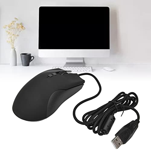 Ergonomische RGB-Maus mit Kabel, 6 DPI-Stufen, Hintergrundbeleuchtung, Gaming-Maus für Desktop-Computer und Laptops Bild 5