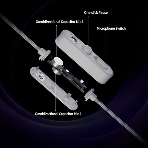 Fidelities Metall-Kopfhörer mit DSP-Gaming-Soundkarte und 4-Band-Physical Tuning für immersive Immersive Ohrhörer für wettbewerbsfähiges Spielen Bild 4