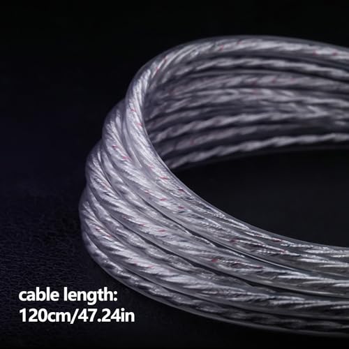 Fidelities Metall-Kopfhörer mit DSP-Gaming-Soundkarte und 4-Band-Physical Tuning für immersive Immersive Ohrhörer für wettbewerbsfähiges Spielen Bild 5