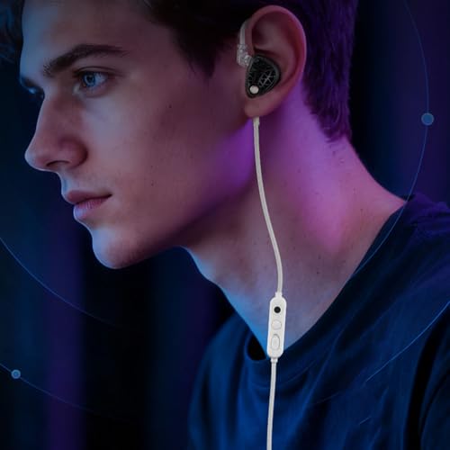 Fidelities Metall-Kopfhörer mit DSP-Gaming-Soundkarte und 4-Band-Physical Tuning für immersive Immersive Ohrhörer für wettbewerbsfähiges Spielen Bild 6