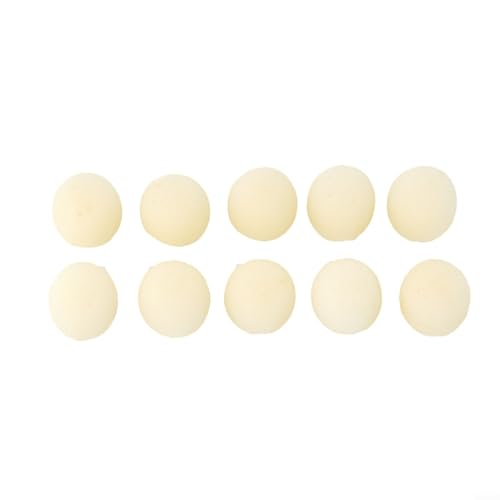 10 x Mikrofon-Schaumstoff-Windschutzscheibenabdeckung für Headset-Mikrofon, weich, hohe Elastizität, Beige, für Gaming-Übertragungen Bild 1