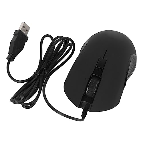 Bewinner Ergonomische USB-Gaming-Maus mit Hoher Empfindlichkeit für PC-Laptops, Langlebige Computermaus aus ABS-Material für Büro und Gaming, Bild 3