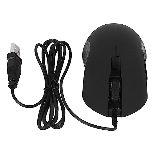 Bewinner Ergonomische USB-Gaming-Maus mit Hoher Empfindlichkeit für PC-Laptops, Langlebige Computermaus aus ABS-Material für Büro und Gaming, Bild 4