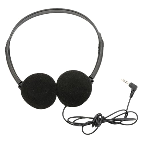 COLLBATH Kabelgebundener Schwarzer Kopfhörer Sa21 mit Hoher Stabilität und Stereo Sound aus Kunststoff als Komfortables Gaming Headset für Computer und Büro Bild 1