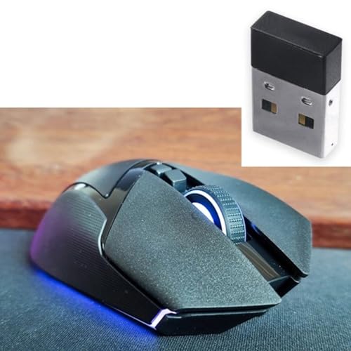 1 Hochgeschwindigkeits USB Empfänger für Basilisk Gaming, energieeffizienter Adapter Dongle, professioneller Gaming Maus Dongle Bild 2