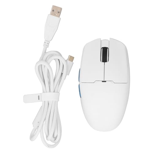 Bewinner Kabellose Gaming-Maus, 3 Modi und 6 DPI-Einstellungen (bis zu 26.000), 4.000 Hz Abfragerate, 80 Millionen Klicks, 300 MAh Wiederaufladbar, 2,4 G/USB Optisch für PC Laptop Bild 6