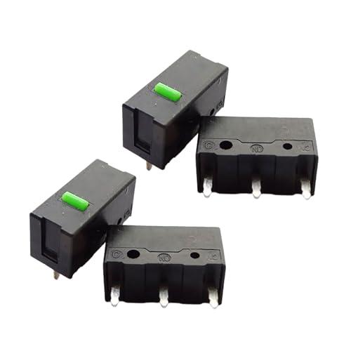 Generisch Coppers Green Dot Mikroschalter für Gaming Maus mit 3-Pin Design, 60 Mio Klicks, Gaming Maus Ersatz Mikroschalter Bild 5