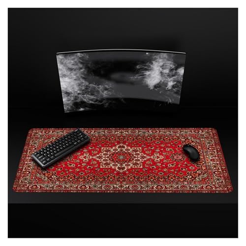 Teppich Mauspad Gaming Schreibtischzubehör Schreibtischmatte Mauspad Gamer Matten Anime Mause PC Pads Matte Groß XXL Erweitert(800x300x2mm) Bild 5