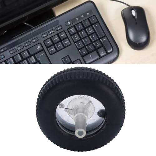 Diyeeni Mausrad-Ersatz, Scrollrad-Rollen-Ersatz für G403 G703 Gaming-Maus mit Schwarzem Kunststoff-Gummi-Design Bild 2