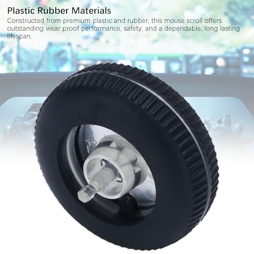 Diyeeni Mausrad-Ersatz, Scrollrad-Rollen-Ersatz für G403 G703 Gaming-Maus mit Schwarzem Kunststoff-Gummi-Design Bild 4
