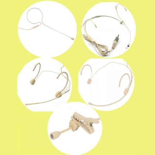 Mikrofon-Windschutzscheibenabdeckungen aus Schaumstoff, hohe Elastizität, Rauschunterdrückung, für Gaming-Headsets und Headwear-Mikrofone, für Innen- und Außenbereich, Beige, 10 Stück Bild 6