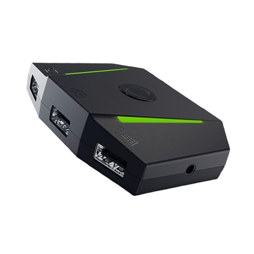 Allgemeine Gaming Konverter mit Rutschfester Basis Designs, einfach zu bedienen für VX2, AimBox, gewichtete Tastatur Adapter mit Rutschfester Unterlage, Gaming Tastatur Maus Adapter Bild 1