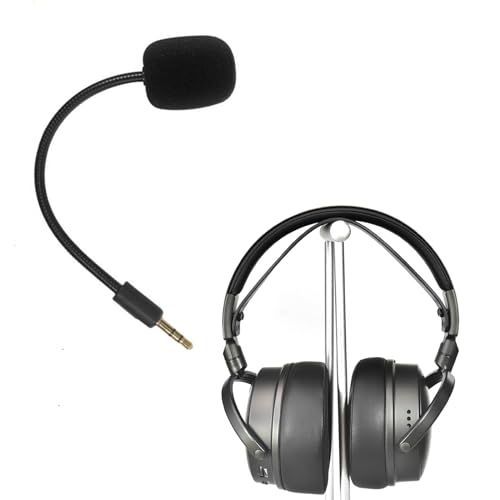 Haltbarkeit Ersatz Galgenmikrofone für Maxwell Gaming Headsets 3, 5-mm Mikrofon Mikrofone mit klarem Klang 15 cm lang tragbares Videozubehör Bild 2