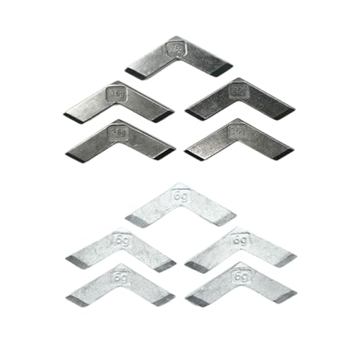 5 Stück Metallgewichte für Gaming Mäuse, verstellbare Systeme zur Verbesserung der Präzision, geeignet für G502, professionelle, Metallgewichtsblock Bild 6
